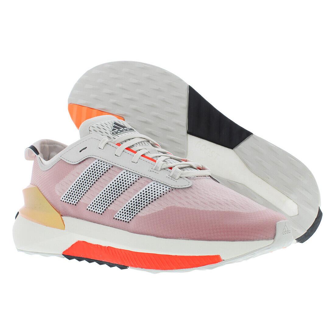 Adidas Avryn Unisex Shoes - Gray One/Cloud White/Solar Red, Main: Pink