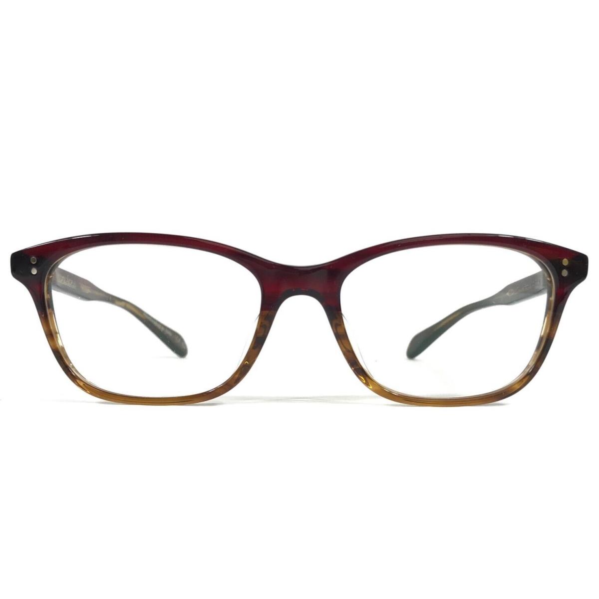 Oliver Peoples Eyeglasses Frames OV5224 1224 Ashton Vtg Red Tortoise 52-17-140