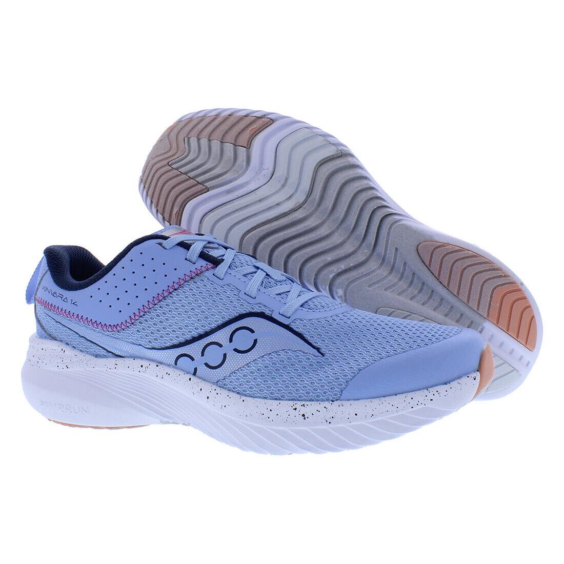 Saucony Kinvara 14 Ltt GS Girls Shoes - Light Blue, Main: Blue