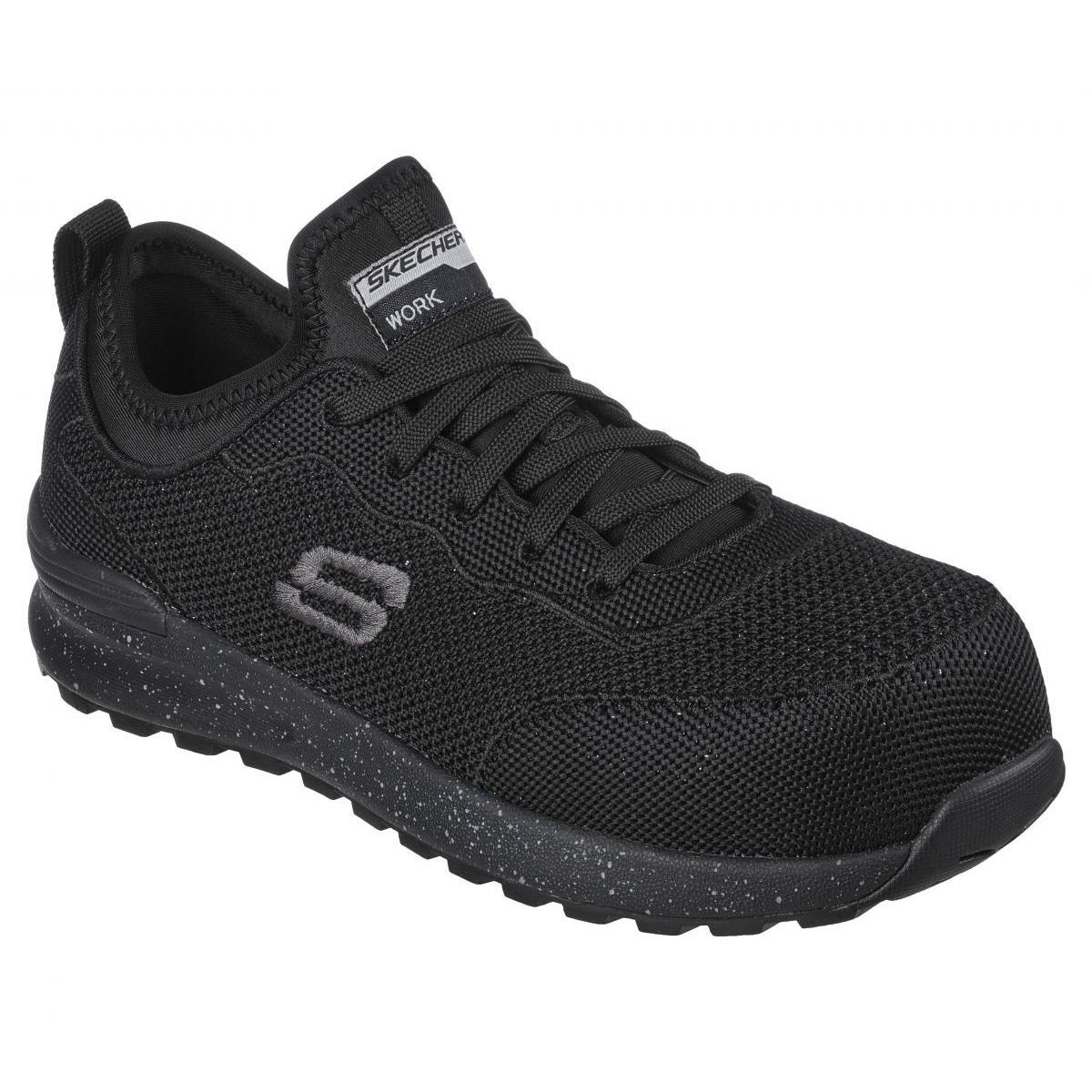 Skechers Work Women`s Bulklin - Balran Composite Toe Work Shoe Black - 108033-BL