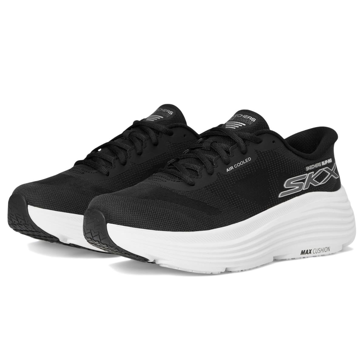 Woman`s Shoes Skechers Max Cushioning Endeavour Hallandale Hands Free Slip-ins