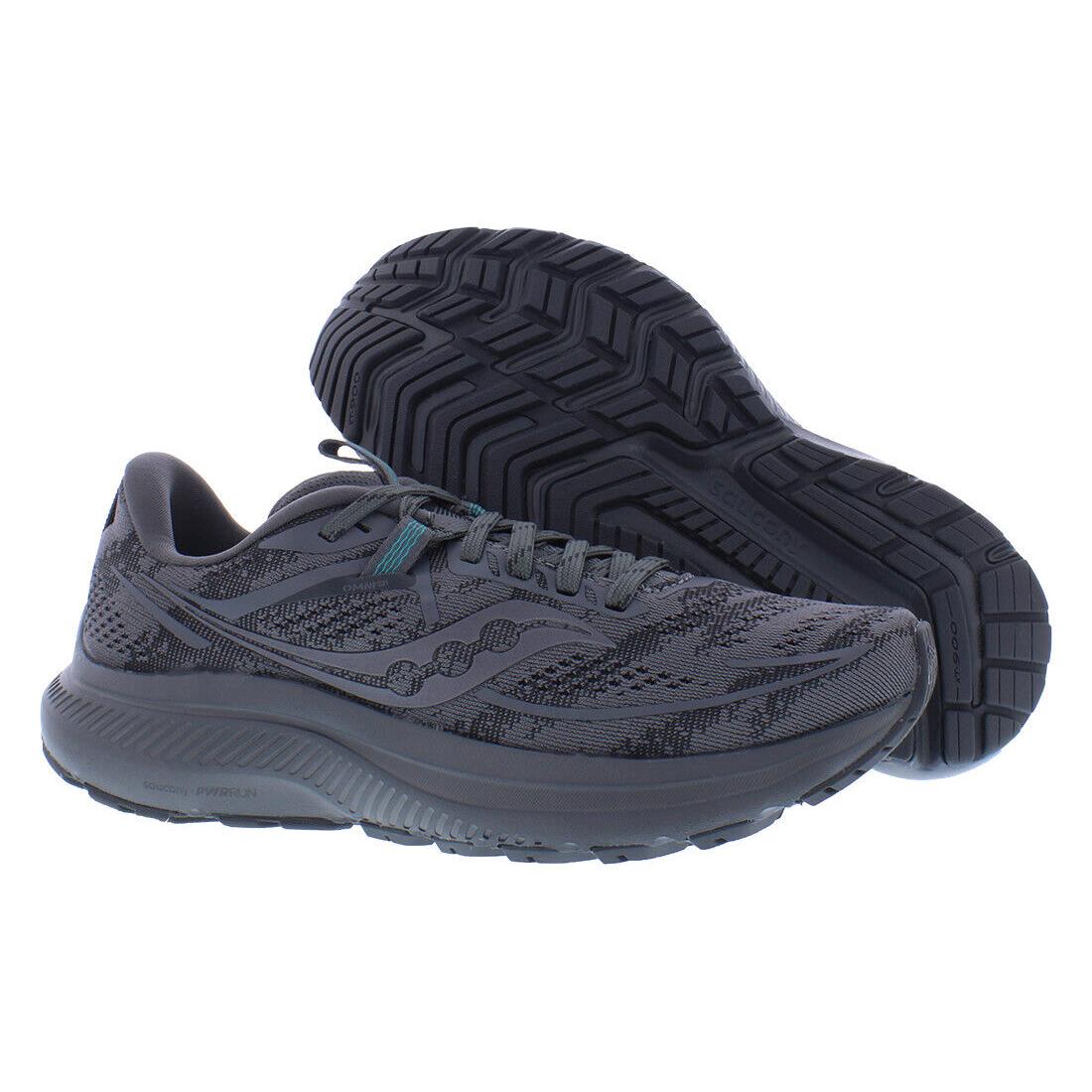 Saucony Omni 21 Womens Shoes - Asphalt, Main: Grey