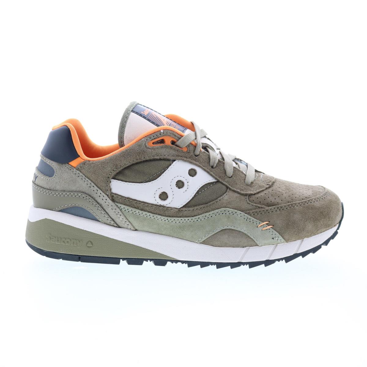 Saucony Shadow 6000 S70587-1 Mens Gray Suede Lifestyle Sneakers Shoes