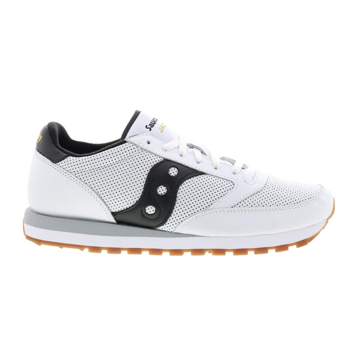 Saucony Jazz Original Jazz S70461-2 Mens White Leather Lifestyle Sneakers Shoes 13