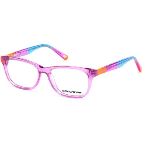 Skechers SE 1643 Eyeglasses 080 Shiny Violet