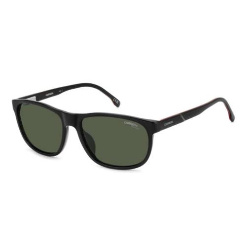Carrera C Flex 08/G/S 807 Black/green Polarized Rectangle Men`s Sunglasses
