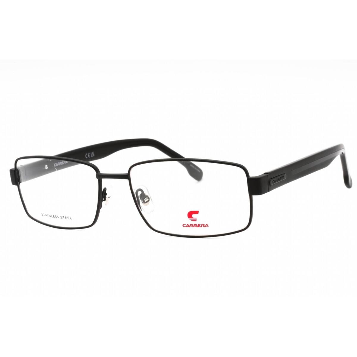 Carrera Men`s Eyeglasses Matte Black Metal Full Rim Frame Carrera 8887 0003 00