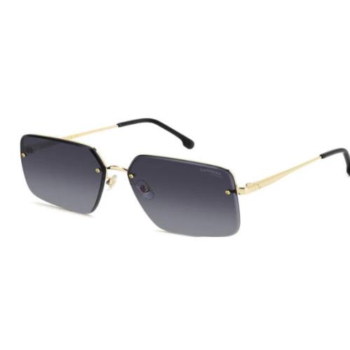 Carrera 3044/S Rhl A8 Gold/black/brown Shaded Blue Mirrored Women`s Sunglasses