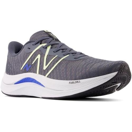 New Balance Fuelcell Propel V4 Running Shoe Gray Blue Yellow Men`s