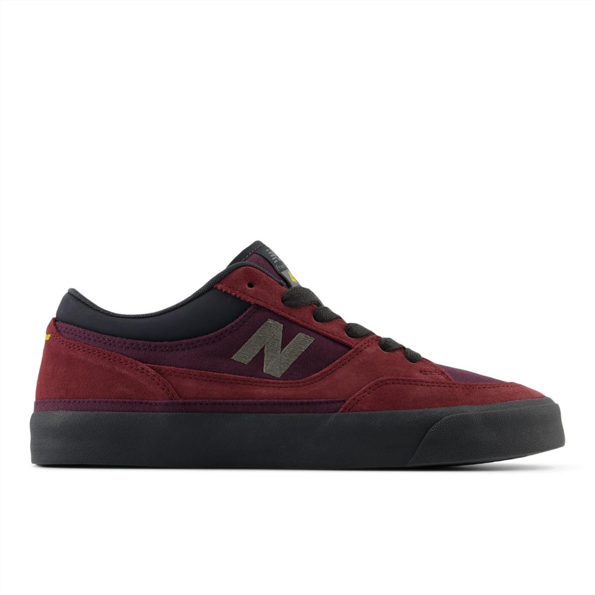 New Balance Numeric Men`s Franky Villani 417 Low Nb Burgundy Phantom Shoes - Nb