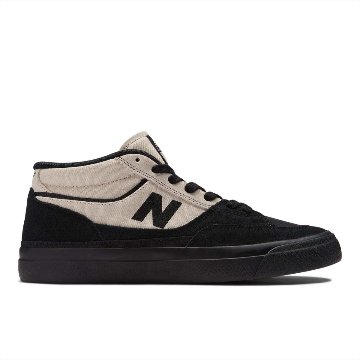 New Balance Numeric Men`s Franky Villani 417 Black Timberwolf Shoes - Black