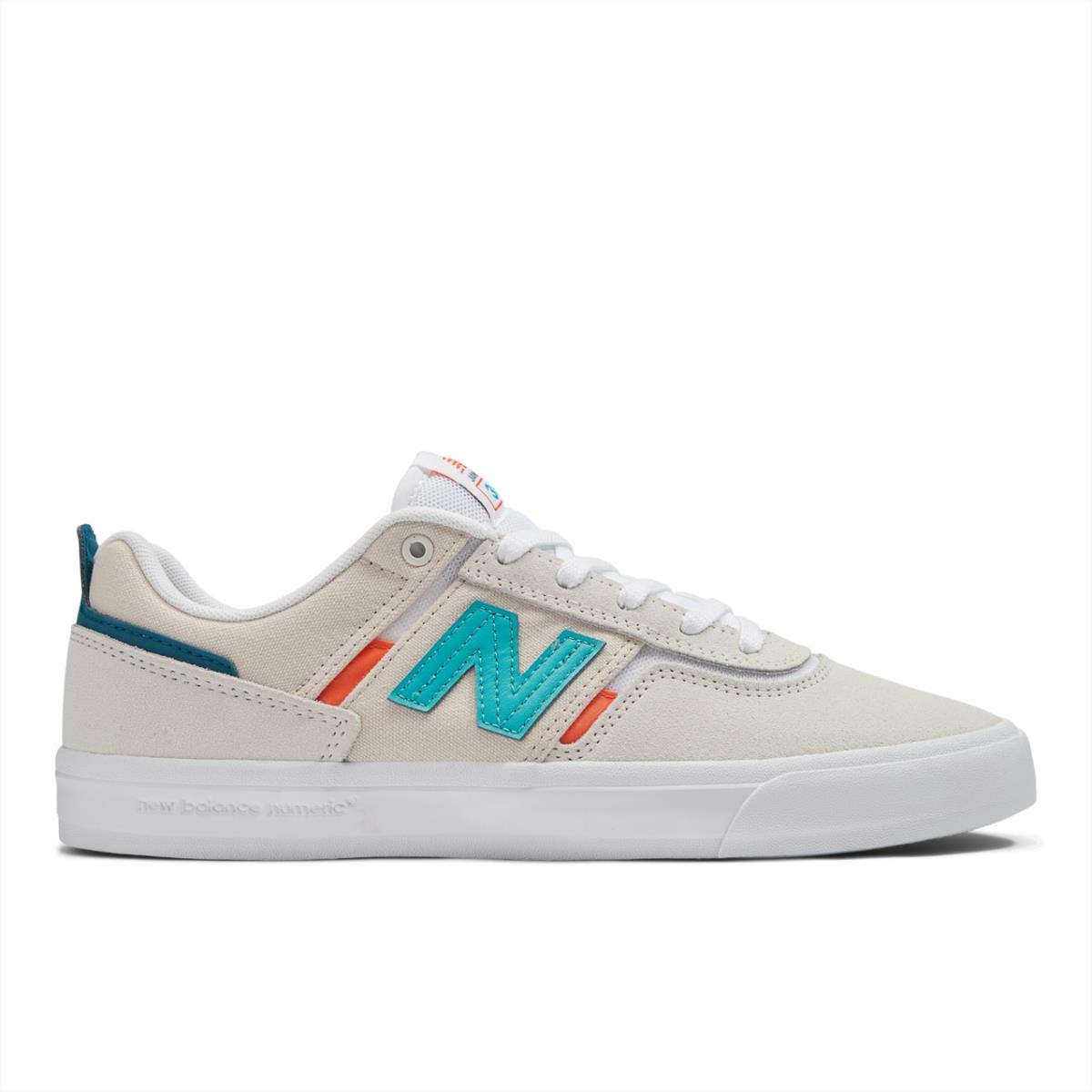 New Balance Numeric Men`s Jamie Foy 306 White Teal Blue Shoes