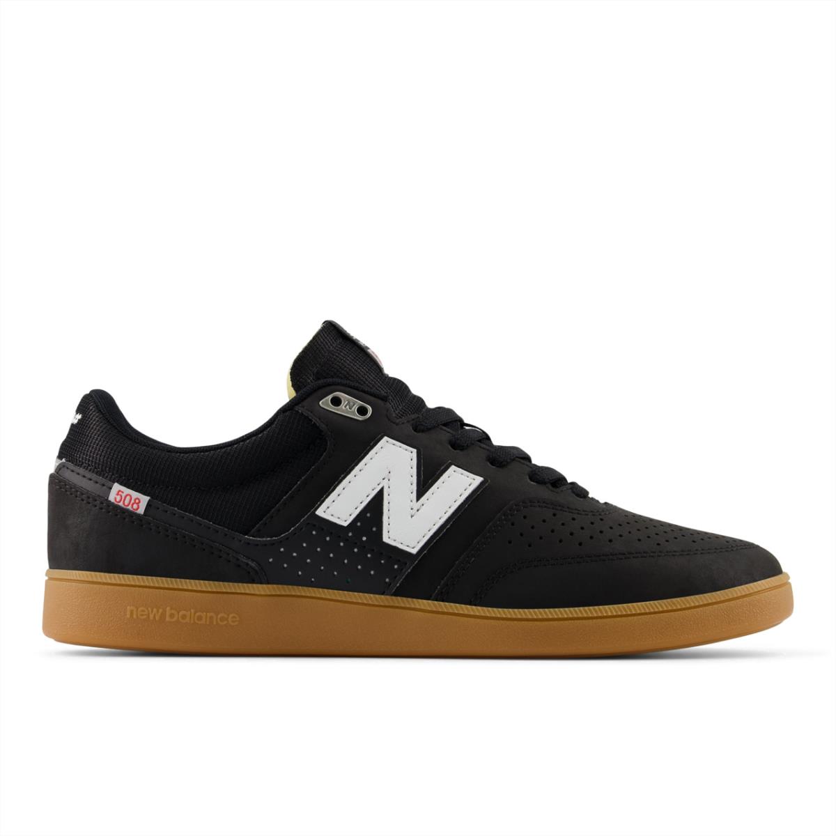 New Balance Numeric Men`s Brandon Westgate 508 Black Gum Shoes