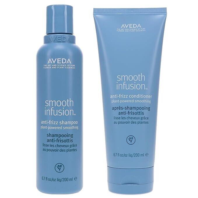 Aveda Smooth Infusion Anti Frizz Shampoo and Anti Frizz Conditioner 6.7fl /200ml