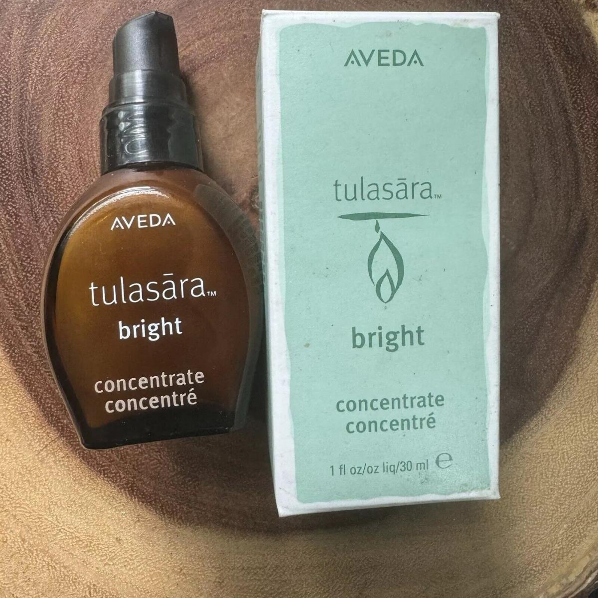 Aveda Tulasara Bright Concentrate Anti-aging Spots Discoloration 1 oz/30mL