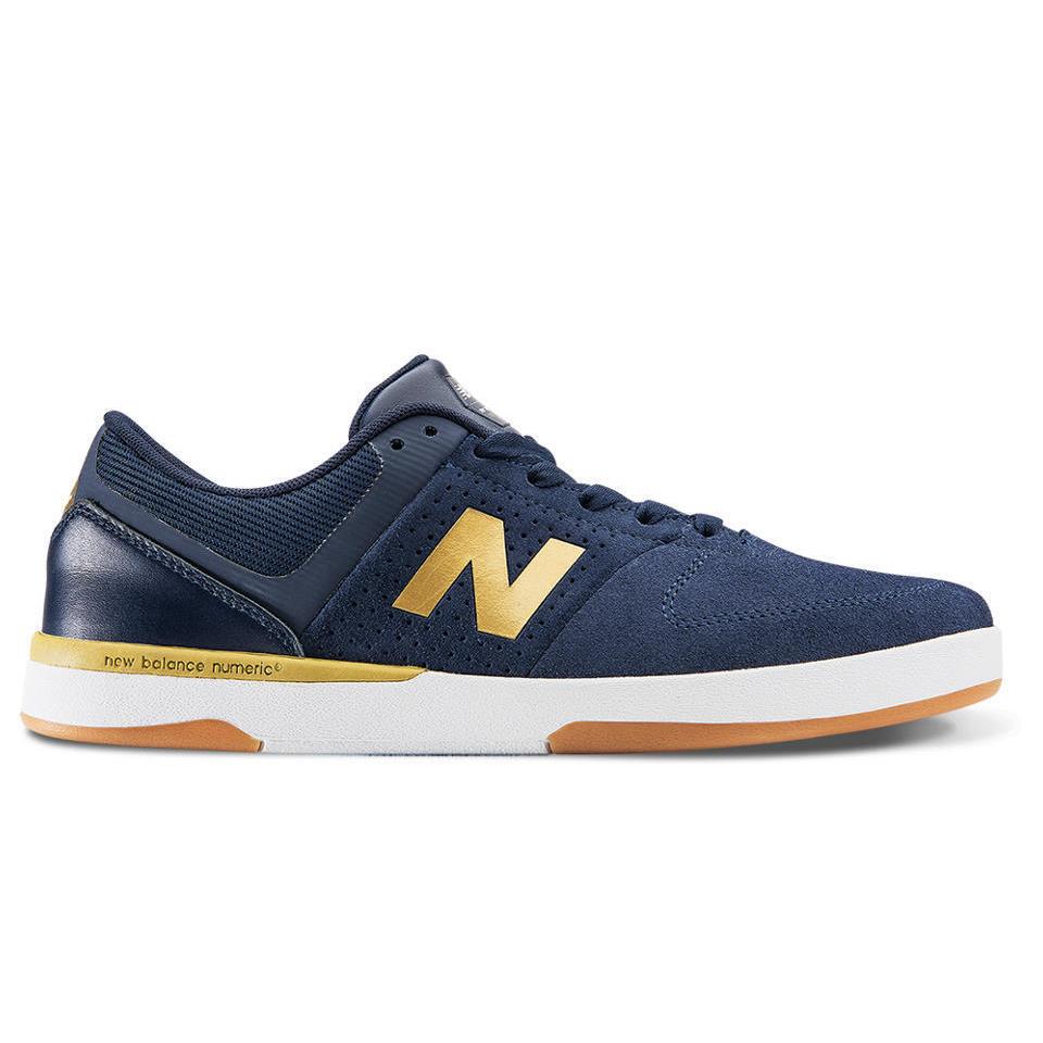 New Balance PJ Stratford 533 Skate Shoes Navy Gold White 8