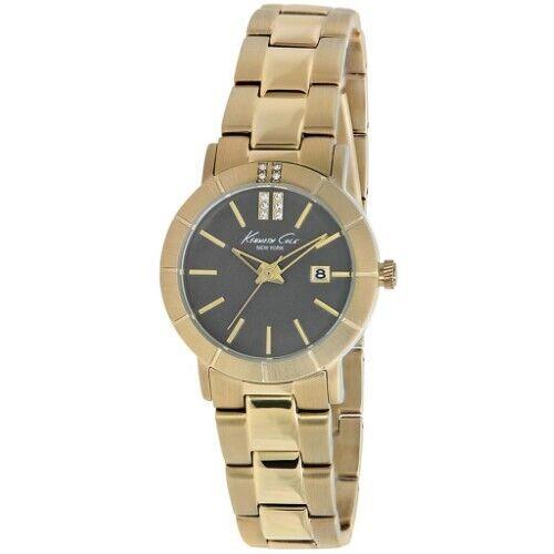 Kenneth Cole Women S York Gold-tone Watch KC4885