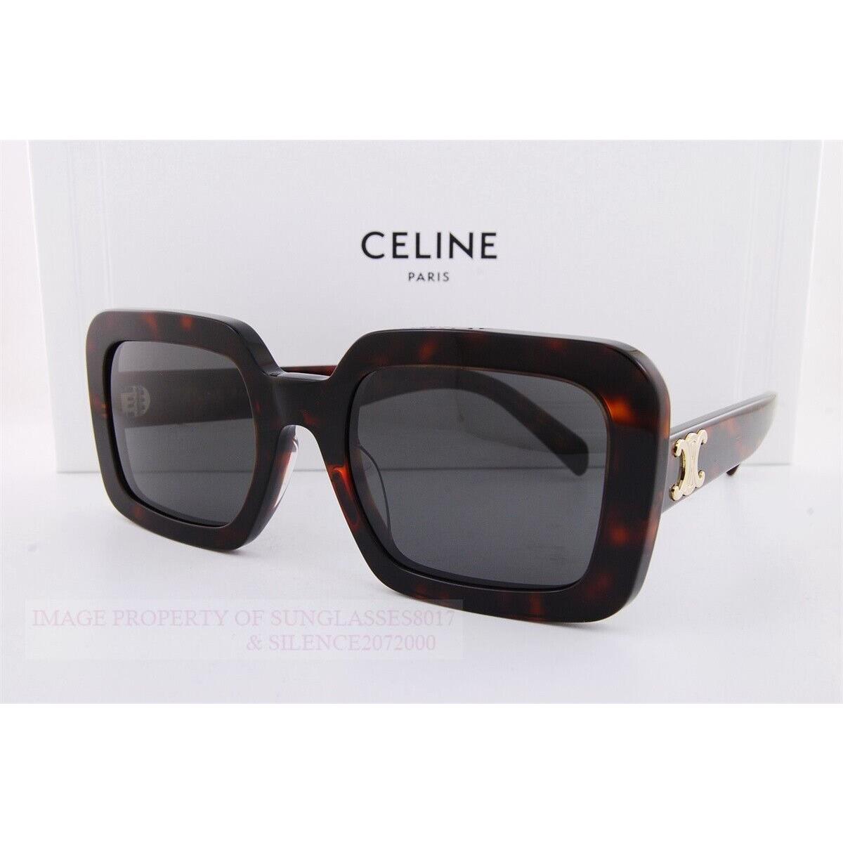 Celine Sunglasses CL 40304U 52A Dark Havana/dark Gray For Women