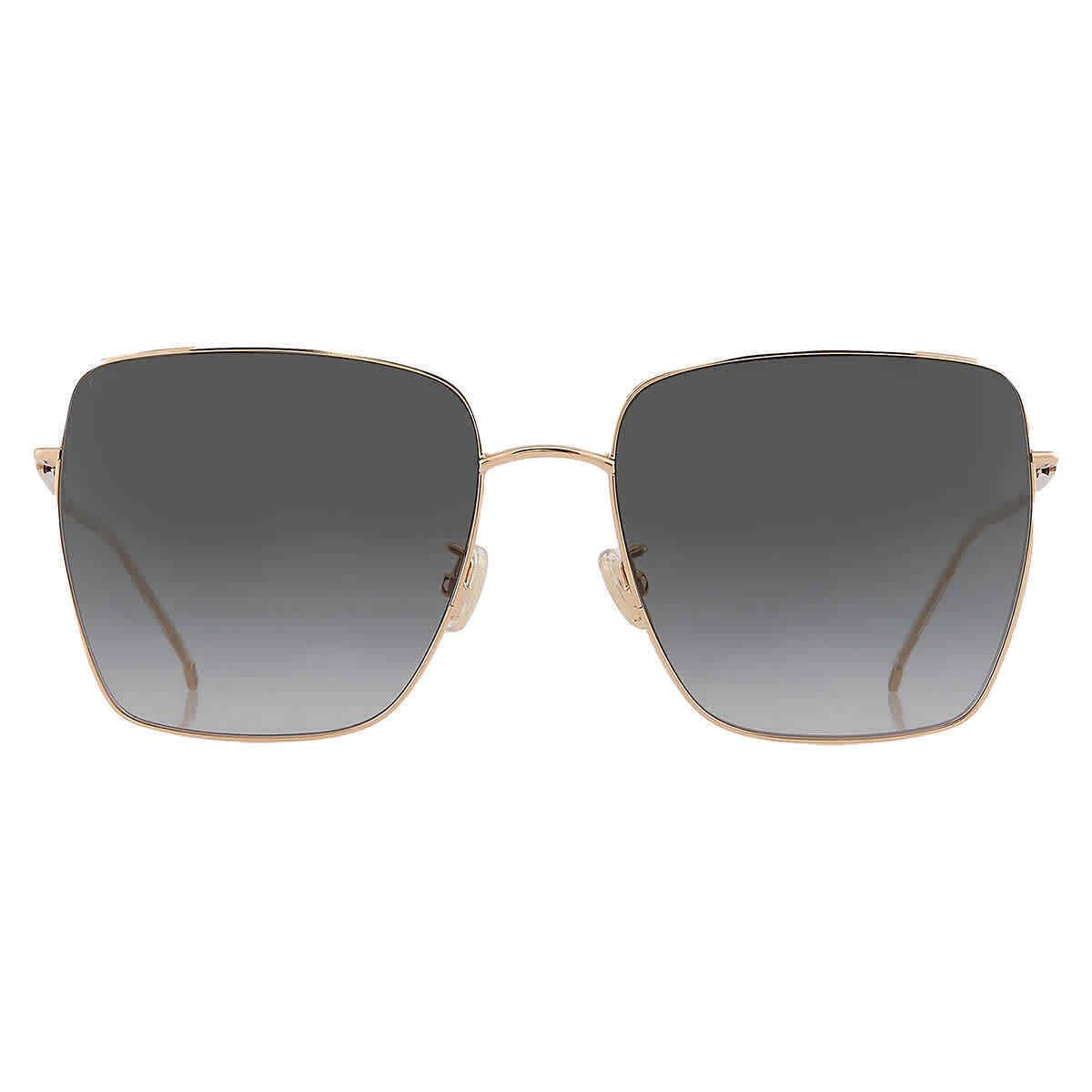Jimmy Choo Grey Shaded Square Ladies Sunglasses Dahla/f/sk 0000/9O 59