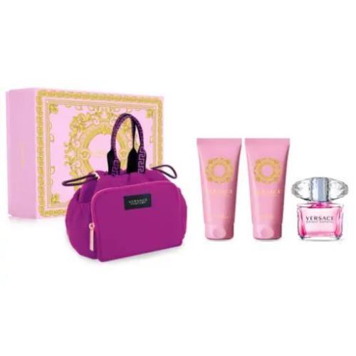 Versace Ladies Bright Crystal Gift Set Fragrances 8011003884841