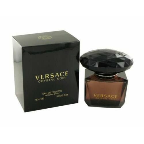 Versace Crystal Noir Women 3.0 oz 90 ml Eau De Toilette Spray