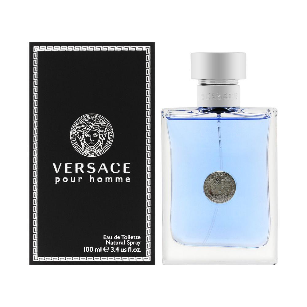 Versace Signature Homme by Versace Edt Spray Blue / Silver 3.3 oz m