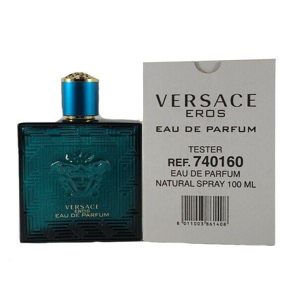 Versace Men`s Eros Edp Spray 3.4 oz Tester Fragrances 8011003861408