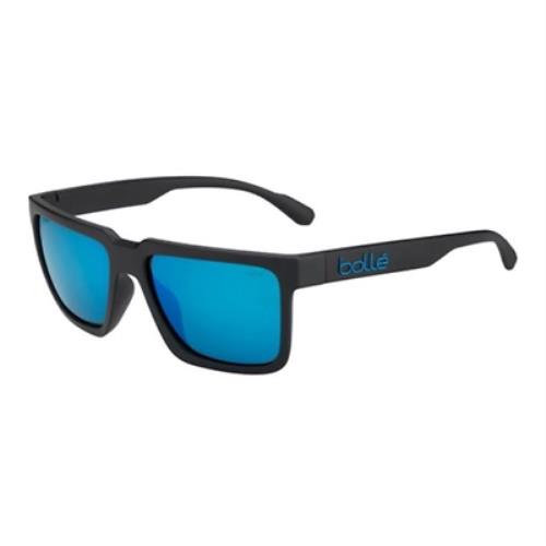 Bolle Frank 57mm HD Polarized Sunglasses Matte Black