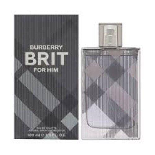 Burberry Brit by Burberry Eau de Toilette Spray For Men 3.3oz Box