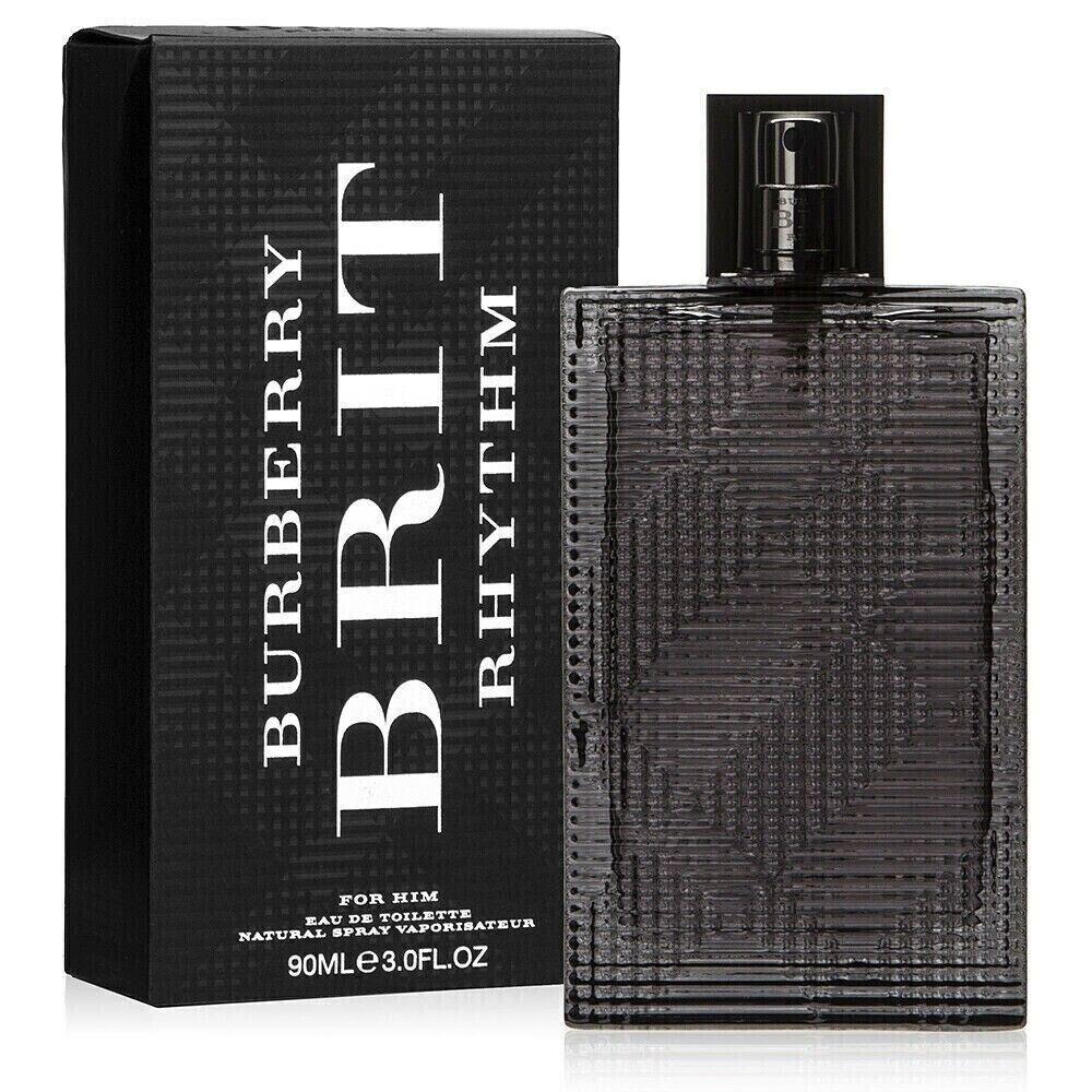 Burberry Brit Rhythm For Men 3.0 FL oz / 90 ML Eau De Toilette Spray Box