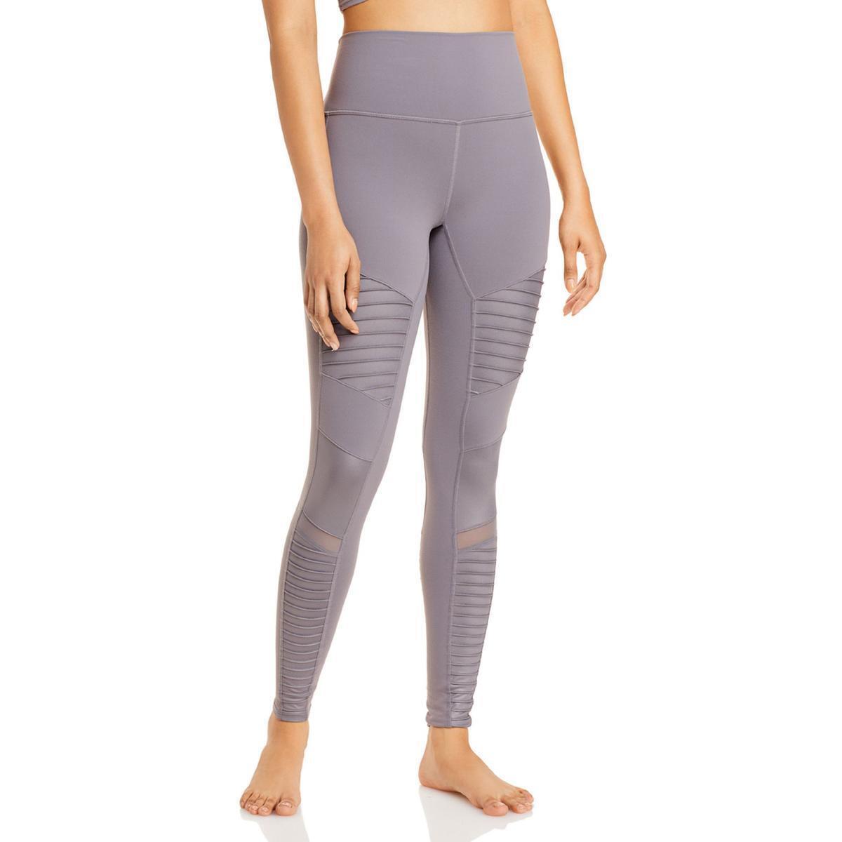 Alo Yoga Womens Purple High Waist Workout Yoga Legging Athletic S Bhfo 9604