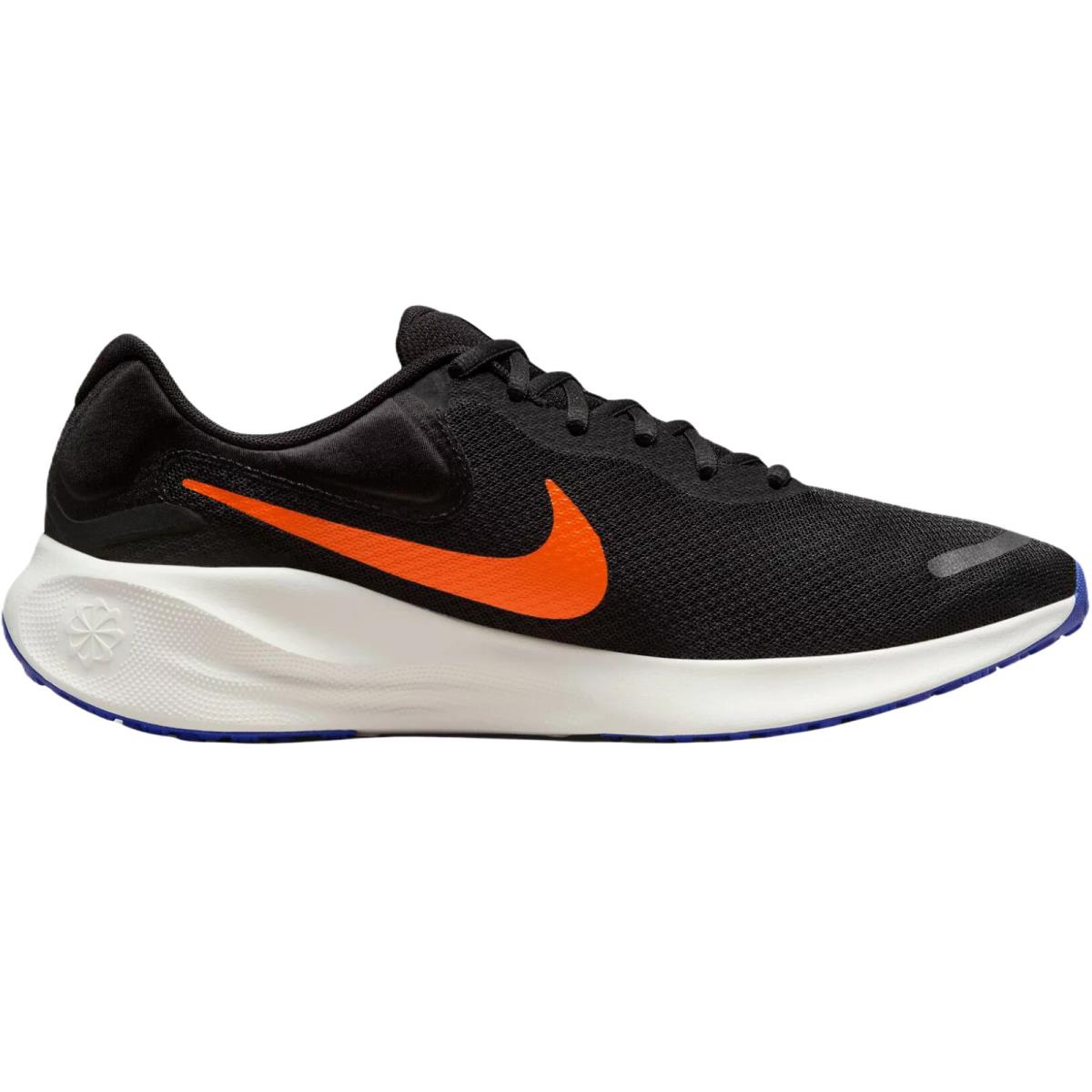 Nike Revolution 7 Men`s Running Shoes All Colors US Sizes 7-14 Black/Astronomy Blue/Sail/Hyper Crimson