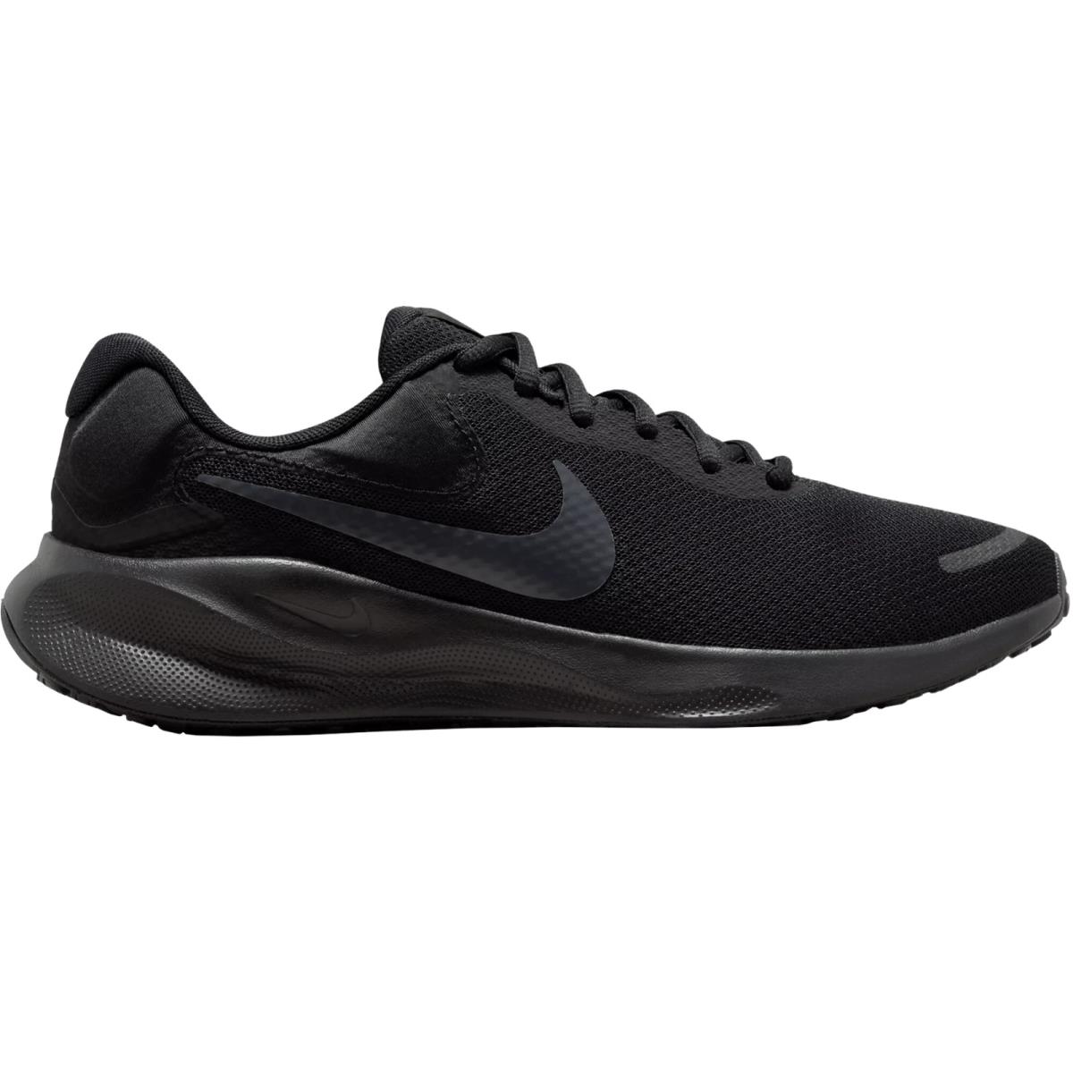 Nike Revolution 7 Men`s Running Shoes All Colors US Sizes 7-14 Black/Off Noir