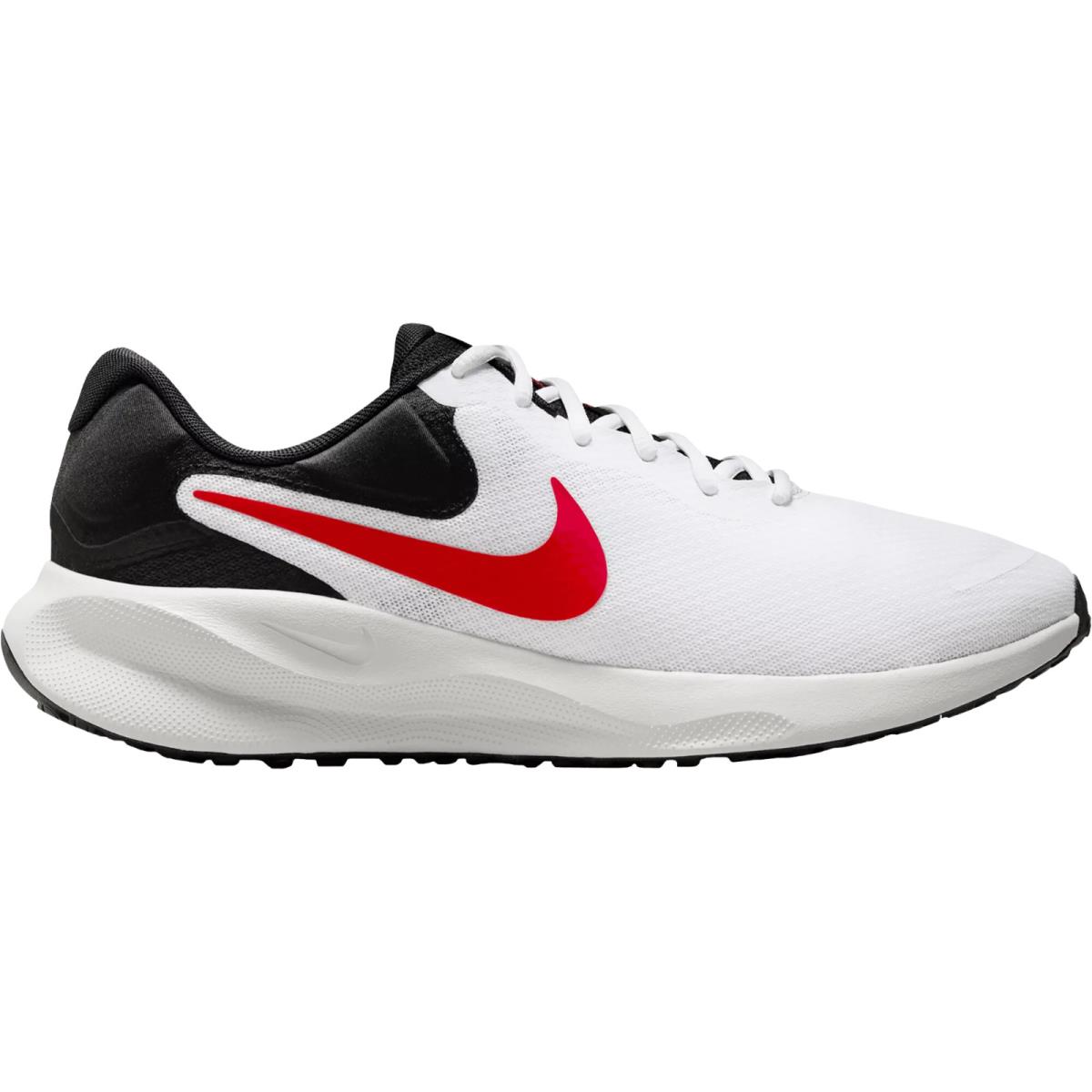 Nike Revolution 7 Men`s Running Shoes All Colors US Sizes 7-14 White/Black/Photon Dust/Fire Red