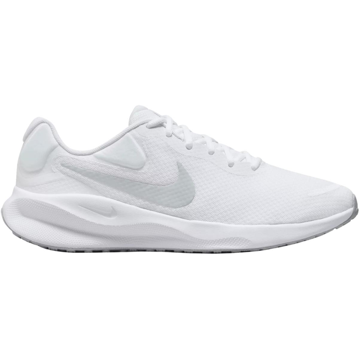 Nike Revolution 7 Men`s Running Shoes All Colors US Sizes 7-14 White/White/Pure Platinum