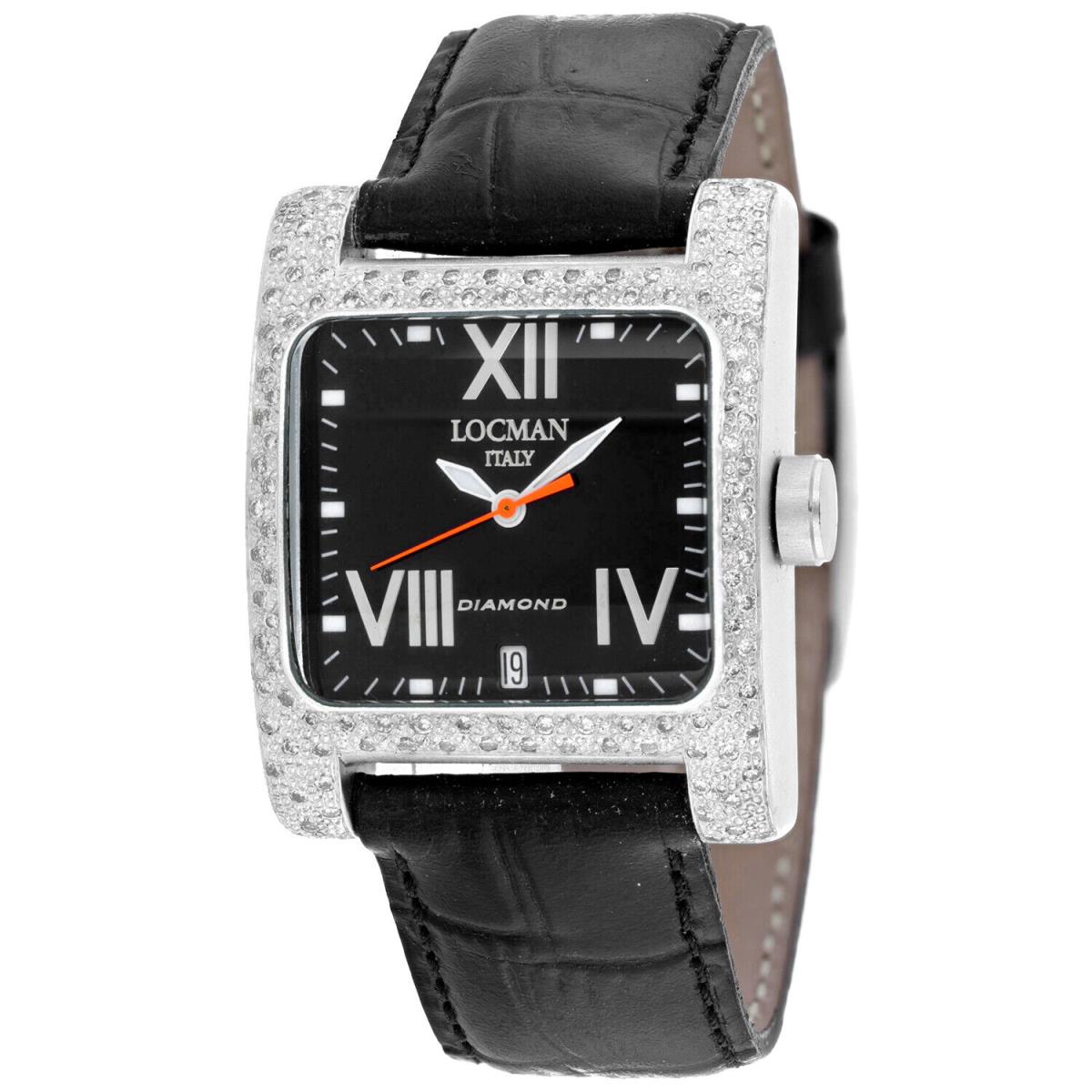 Locman Women`s Classic Black Dial Watch - 431BK2D/BK LE by Locman Italy