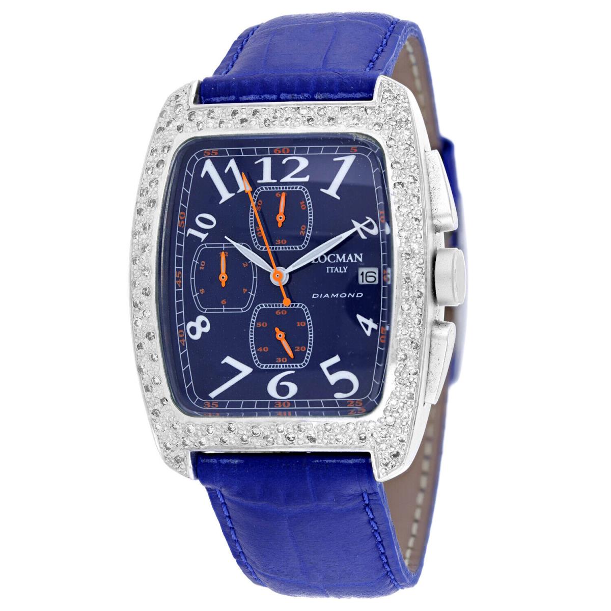 Locman Women`s Classic Blue Dial Watch - 487BL2D/BL