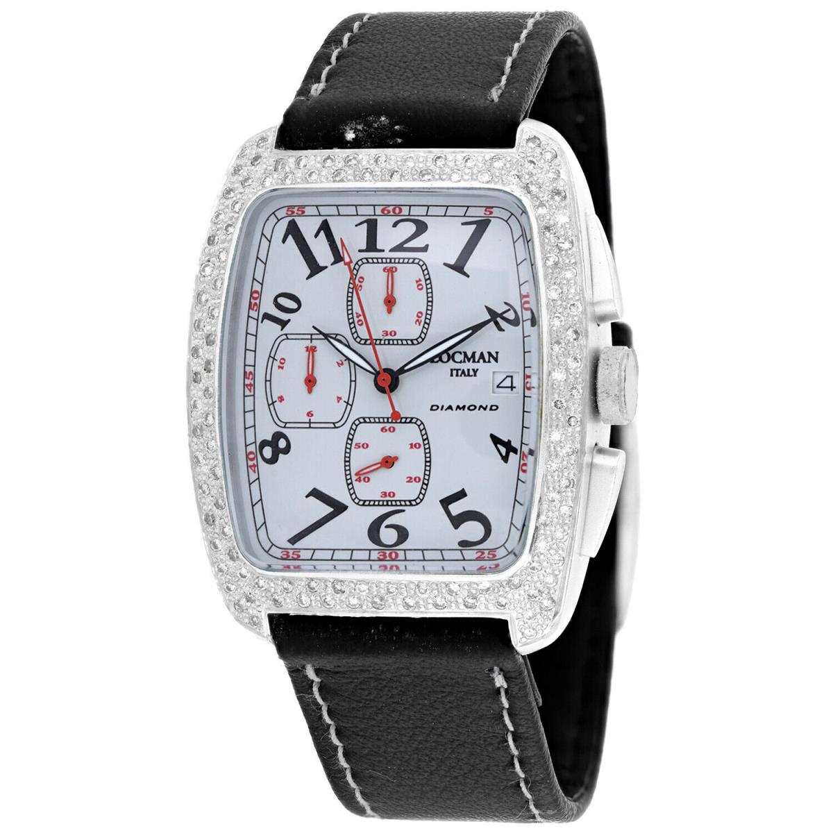 Locman Women`s Diamond Classic Grey Dial Watch - 487AG2D by Locman Italy