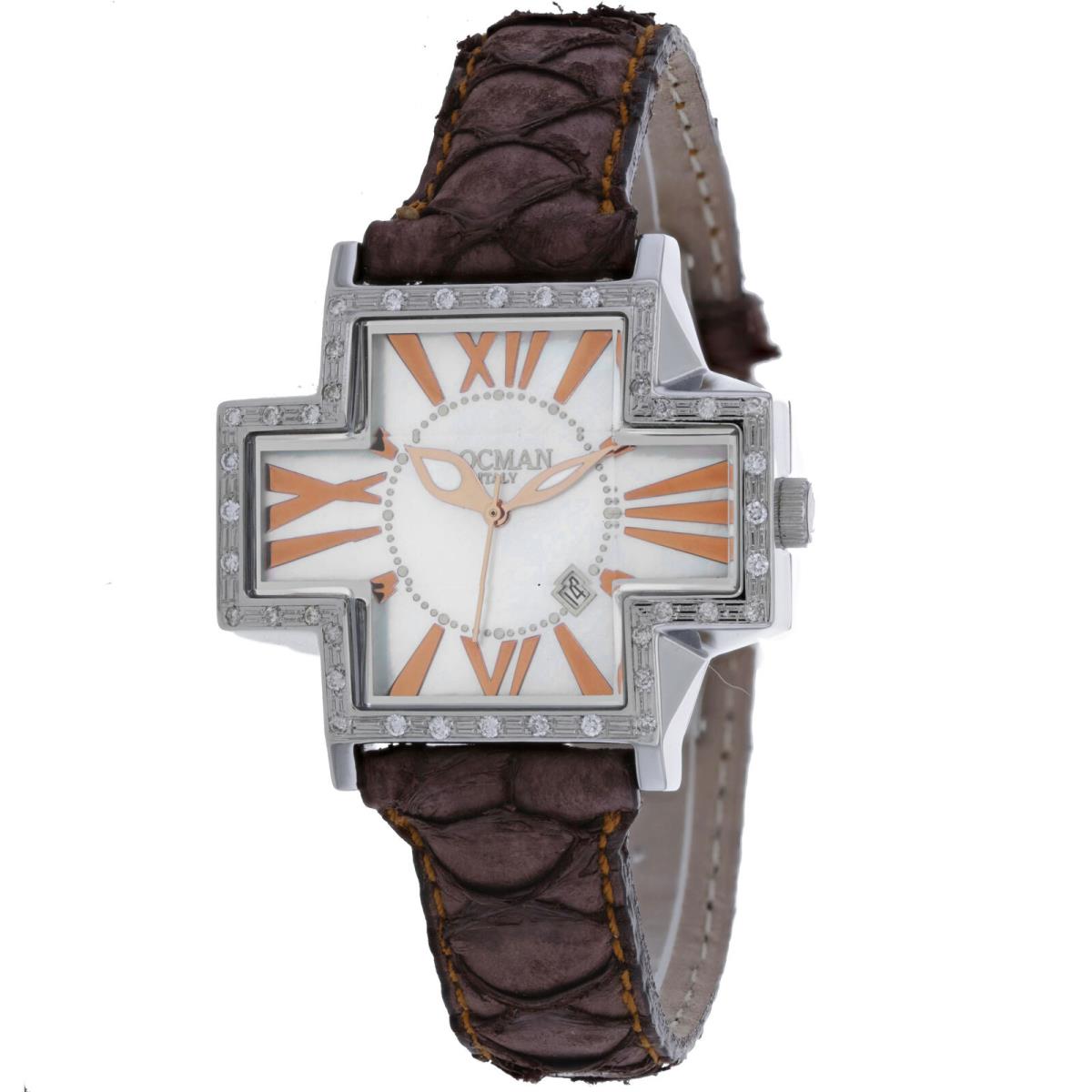 Locman Women`s Italy Plus Mother of Pearl Dial Watch - 181MOPWHD by Locman Italy