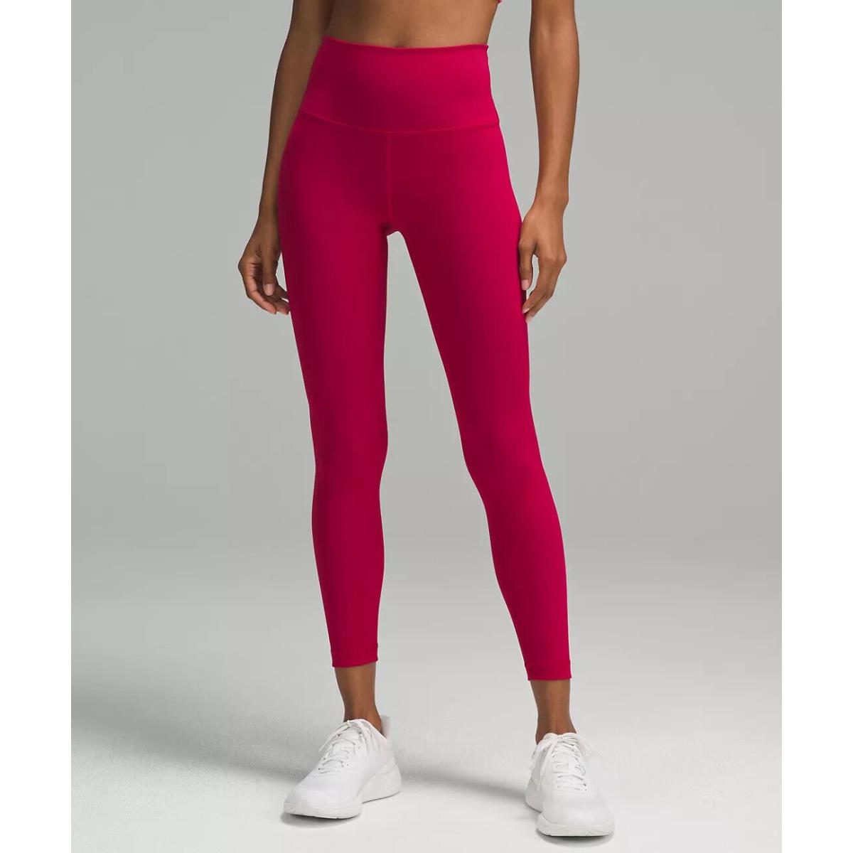 Lululemon Wunder Train High-rise Tight 25 0 2 4 6 8 10 12 14 Ruby Red