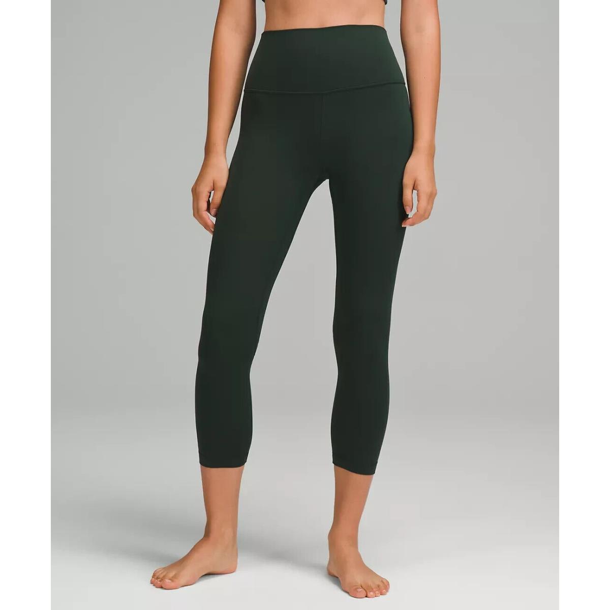 Lululemon Align High-rise Crop 23 Legacy Green