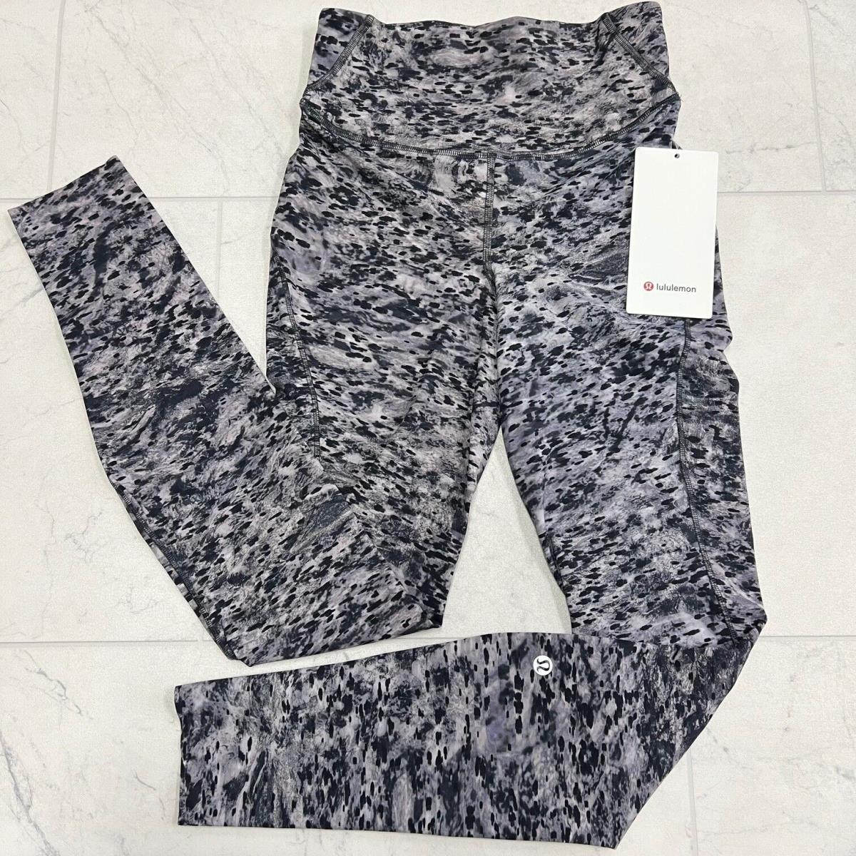 Lululemon Base Pace High Rise Tight 28 In Estuary Gray Size: 4