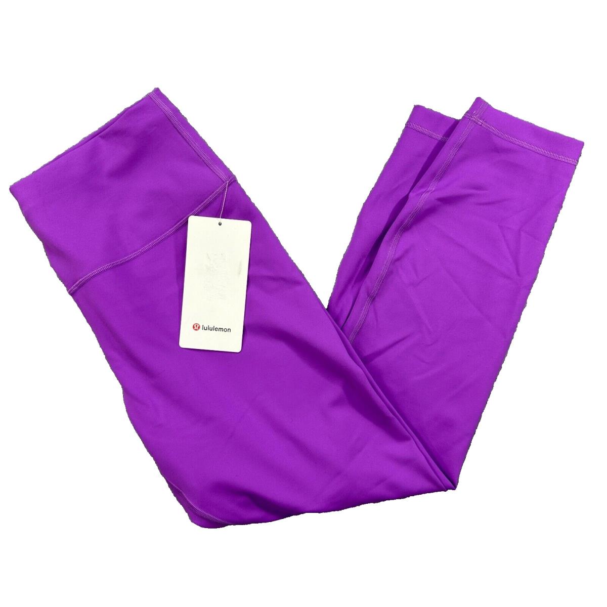 Lululemon Wunder Train High Rise HR 25 Monl Moonlit Magenta Size 20