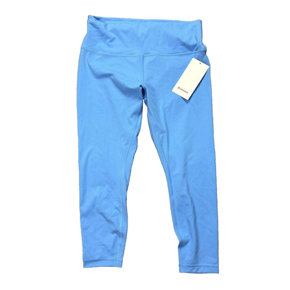 Lululemon Wunder Train High Rise HR 25 Aebl Aero Blue Size 14