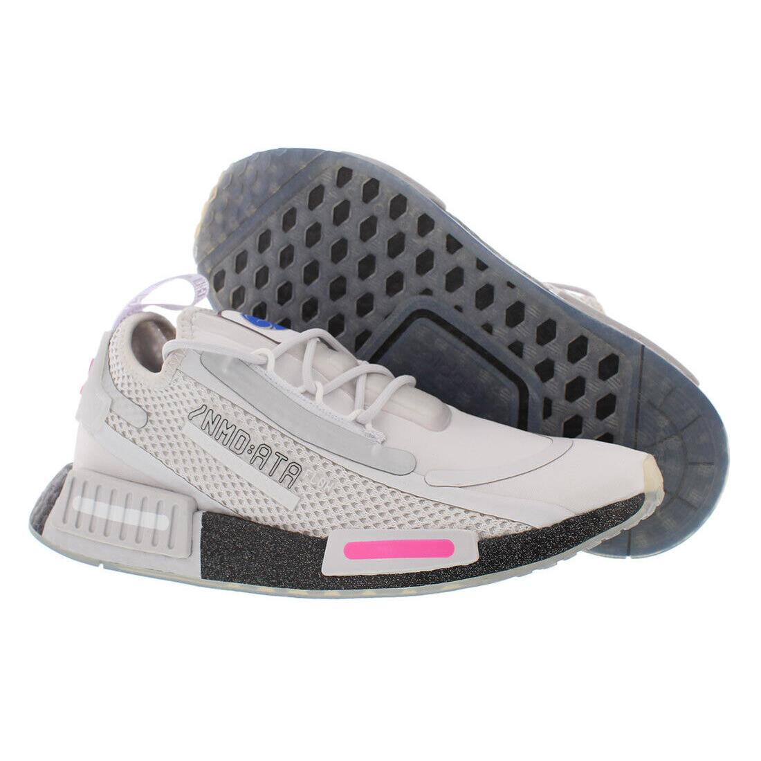 Adidas Nmd R1 Spectoo GS Girls Shoes Size 5.5 Color: White/grey/pink