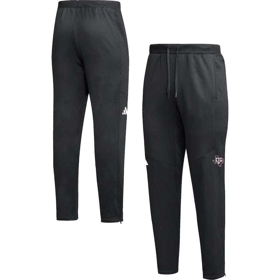 Adidas Texas A M Aggies 2023 Travel Aeroready Tapered Pants - S A078