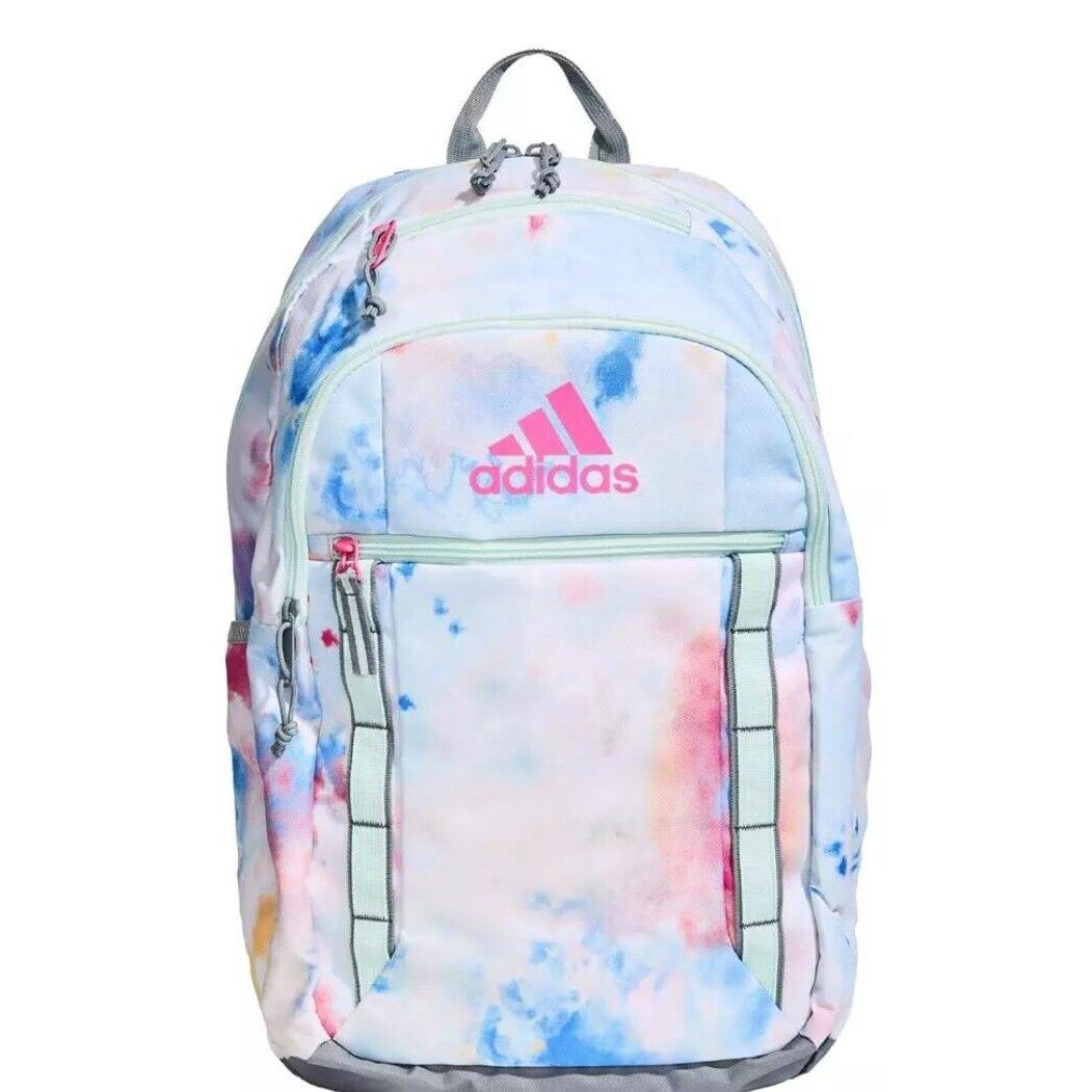 Adidas Excel 7 Unisex Osfa 15 Laptop Backpack Blue/mint Green/grey/pink