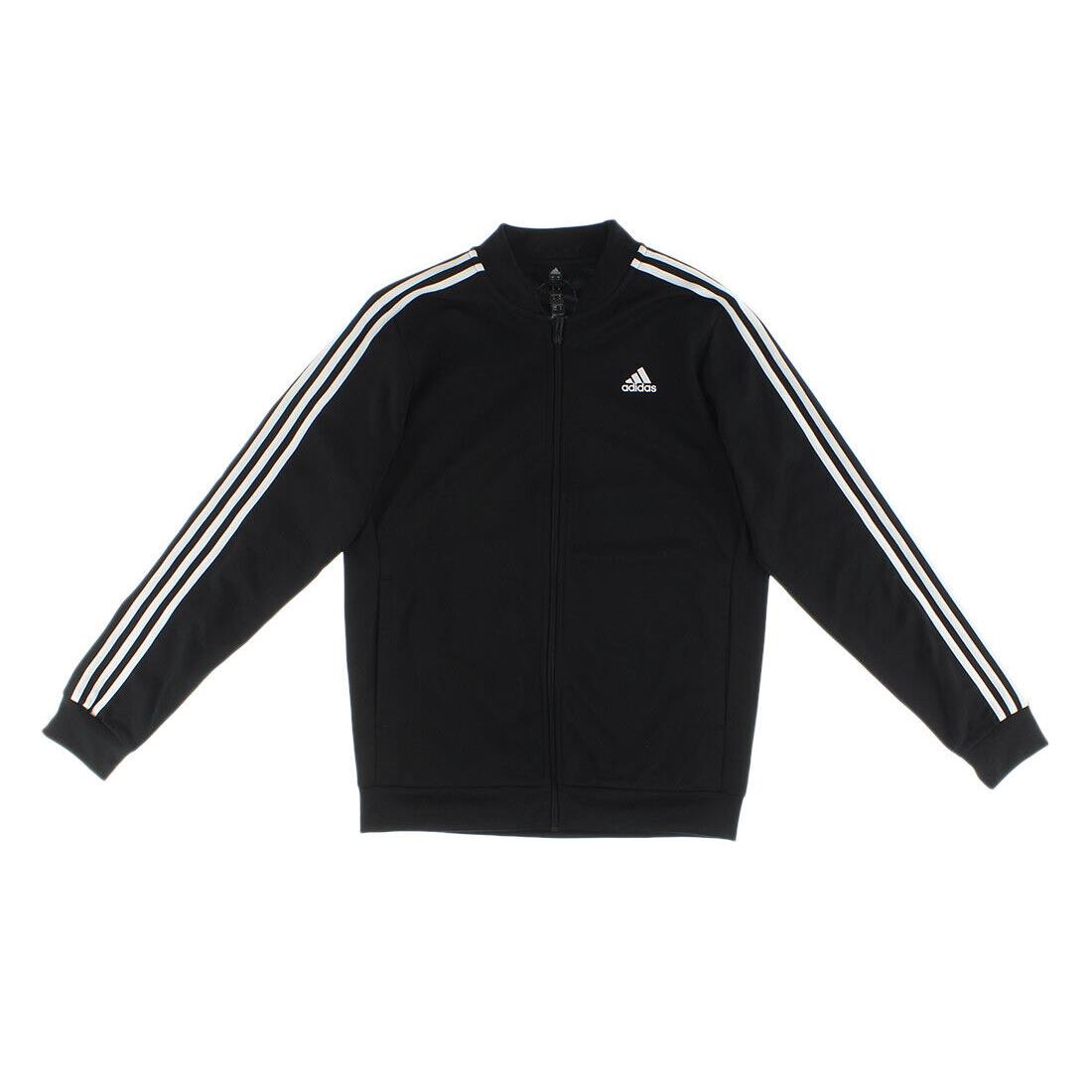 Adidas 3 Stripe Track Tops Mens Jackets Size M Color: Black