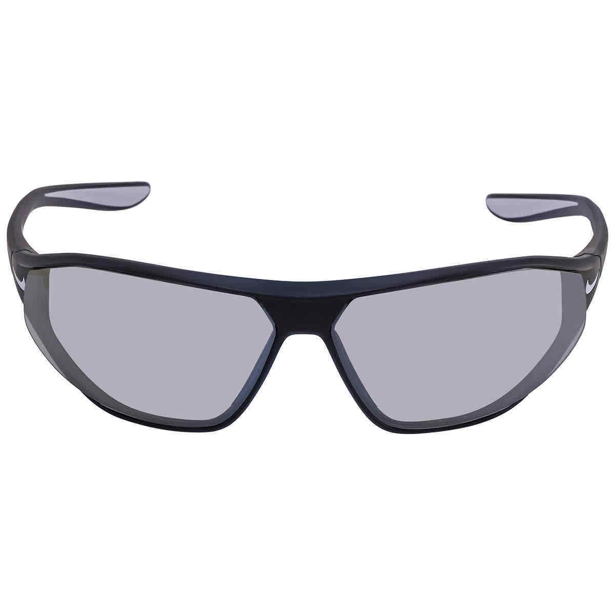 Nike Silver Sport Unisex Sunglasses Nike Aero Swift DQ08 410 65 Nike Aero Swift