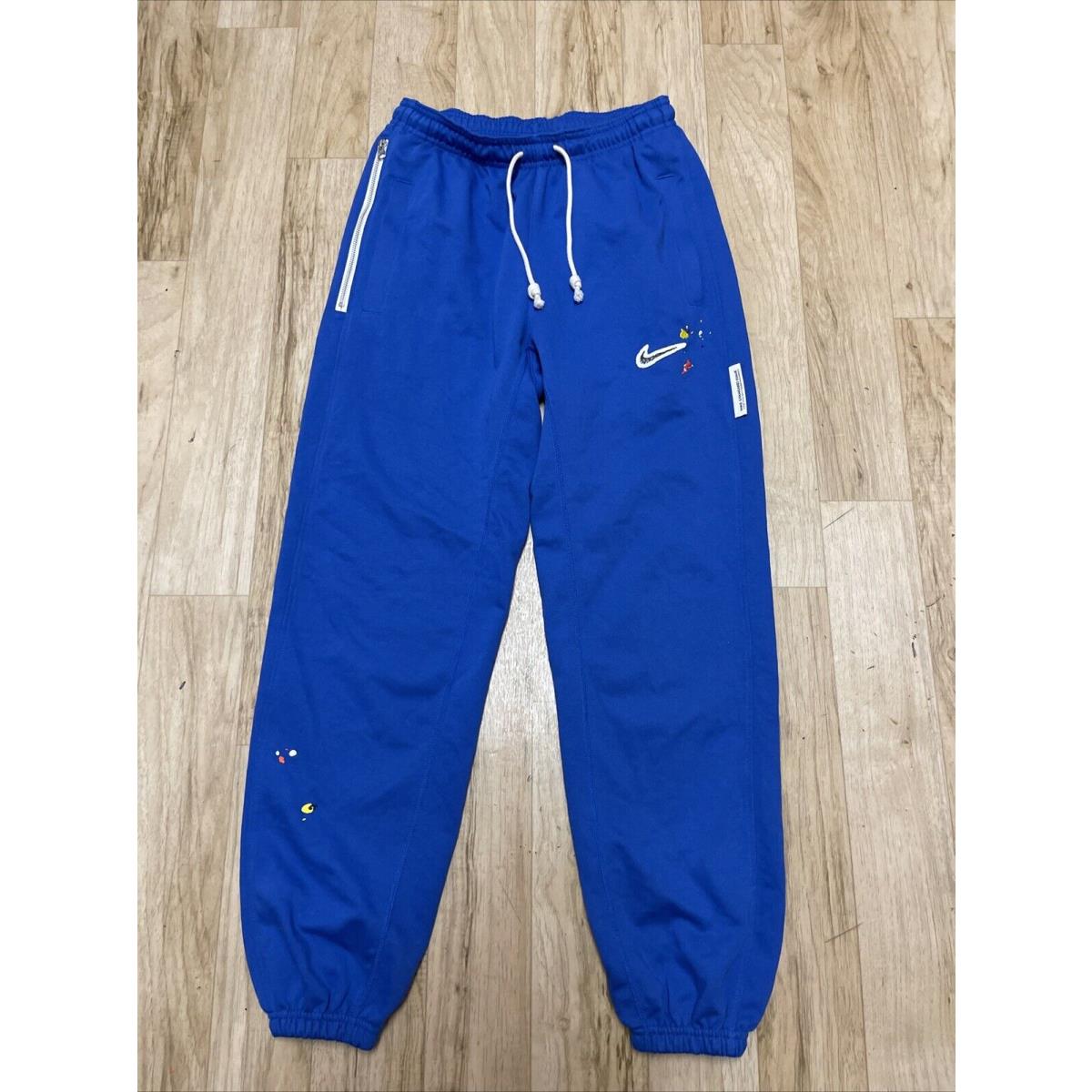 Nike Sportswear Tech Fleece Joggers Blue Men s Small DM8008-480 Dri Fit